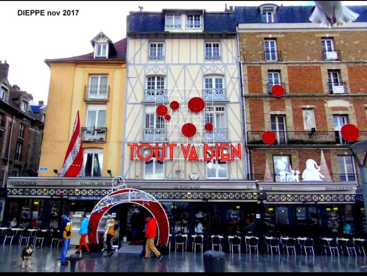 Le Quai 7 3E Apartment Dieppe Bagian luar foto